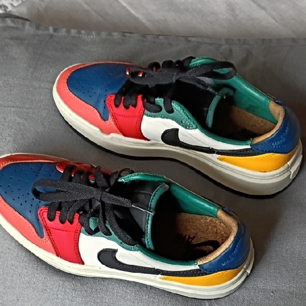 Nike Jordan 1 Elevate Low Women's Multicolor Sneakers Size 7.5 - Picture 5 of 11